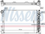 Nissens Radiator w/Integrated Transmission Oil Cooler 67101 for 2007-2017 Mercedes-Benz 3.5L 3.0L (C300, C350, E350, E400)
