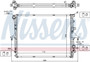 Nissens Radiator 65276A for 2003-2015 Audi/Porsche/Volkswagen 3.6L 4.2L (Q7, Cayenne, Touareg)