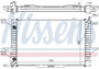 Nissens Radiator w/Integrated Transmission Oil Cooler 65548A for 1998-2004 Volvo 2.4L 2.3L (C70, S70, V70)