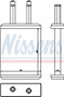 Nissens HVAC Heater Core 77524 for 1994-1997 Kia 1.6L 1.8L (Sephia)