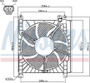 Nissens A/C Condenser Fan Assembly 85415 for 2002-2003 Suzuki 2.0L (Aerio)