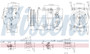 Nissens Air Conditioning Compressor with Clutch 890899 for 2016-2017 Hyundai 1.6L (Tucson)