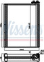 Nissens Air Conditioning Evaporator Core 92368 for 2005-2015 Audi 3.2L 3.0L (A6, A6 Quattro, R8, S6)