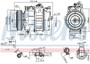 Nissens Air Conditioning Compressor with Clutch 89487 for 2002-2005 Land Rover 2.5L (Freelander)