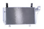 Nissens Air Conditioning Condenser/Receiver Drier Assembly 940326 for 2013-2021 Mazda 2.0L 2.5L (CX-5)