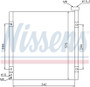Nissens Air Conditioning Condenser 94290 for 1996-2000 Honda 1.6L (Civic)