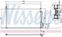 Nissens Air Conditioning Condenser 94432 for 2000-2005 Ford 2.0L 2.3L (Focus)
