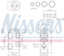 Nissens Air Conditioning Expansion Valve 999222 for 1999-2016 BMW/Mini 2.5L 2.8L (323Ci, 323i, 325Ci, 325i)