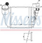 Nissens Turbocharger Intercooler 96488 for 1999-2006 Volkswagen 1.9L 1.8L (Golf, Jetta)