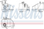Nissens Engine Coolant Reservoir 996264 for 2001-2009 Mercedes-Benz 1.8L 2.6L (C230, C240, C280, C320)