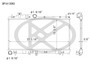 Koyorad Radiator A13093 for 2008-2016 Subaru 2.5L (Impreza, WRX STI)