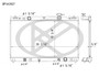 Koyorad Radiator A2437 for 2002-2008 Toyota 2.4L (Camry, Solara)
