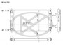 Koyorad Radiator A1703 for 1995-2000 Chrysler/Dodge/Plymouth 2.4L 2.5L (Cirrus, Sebring, Stratus, Breeze)
