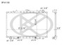 Koyorad Radiator A1150 for 1990-1996 Nissan 3.0L (300ZX)