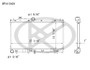 Koyorad Radiator A13424 for 2014-2018 Subaru 2.0L (Forester)