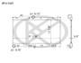 Koyorad Radiator A13425 for 2014-2018 Subaru 2.5L (Forester)