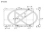 Koyorad Radiator A2268 for 1999-2005 Mazda 1.8L (Miata)