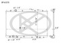Koyorad Radiator A2270 for 1999-2004 Honda/Isuzu 3.5L 2.3L (Odyssey, Oasis)