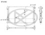 Koyorad Radiator A2462 for 2002-2003 Saturn 3.0L (Vue)