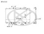 Koyorad Radiator A13121-1 for 2009-2011 Acura 3.5L 3.7L (TL)