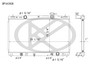 Koyorad Radiator A2436 for 2002-2006 Toyota 2.4L (Camry)