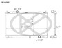 Koyorad Radiator A2968 for 2006-2015 Lexus 2.5L 3.5L (IS250, IS350)