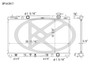 Koyorad Radiator A2917 for 2007-2011 Toyota 2.4L (Camry)