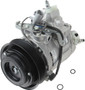 DENSO Auto Parts New A/C Compressor 471-1414 for 2002-2005 Lexus (SC430)