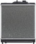Engine Cooling Radiator Radiator CU1290 for 1992-2000 Acura/Honda 1.6L 1.5L (EL, Civic, Civic del Sol)