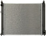 Engine Cooling Radiator Radiator CU13261 for 2012-2023 Nissan 1.6L 1.8L (March, Micra, Note, Versa)