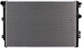Engine Cooling Radiator Radiator CU13272 for 2009-2018 Volkswagen 2.0L 1.4L (Tiguan, Tiguan Limited)