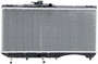 Engine Cooling Radiator Radiator CU1240 for 1989-1990 Toyota 1.5L (Tercel)