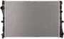 Engine Cooling Radiator Radiator CU13507 for 2015-2023 Mercedes-Benz 2.0L 3.0L (C300, C350e, C400, C43 AMG)