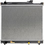 Engine Cooling Radiator Radiator CU2087 for 1996-2008 Chevrolet/Pontiac/Suzuki 2.0L 2.5L (Tracker, Sunrunner, Grand Vitara, Sidekick)