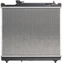 Engine Cooling Radiator Radiator CU2087 for 1996-2008 Chevrolet/Pontiac/Suzuki 2.0L 2.5L (Tracker, Sunrunner, Grand Vitara, Sidekick)