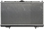 Engine Cooling Radiator Radiator CU2024 for 1995-1999 Eagle/Mitsubishi 2.0L (Talon, Eclipse)