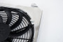 CSF All-Aluminum Fan Shroud with 12in. SPAL Fan for 92-00 Honda Civic*92-00 Civic All-Aluminum Fan Shroud w/ 12-inch SPAL Fan