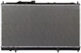 Engine Cooling Radiator Radiator CU1838 for 1994-1998 Mitsubishi 2.4L (Galant)