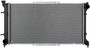 Engine Cooling Radiator Radiator CU1853 for 1995-1999 Subaru 2.2L 2.5L (Legacy)