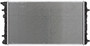 Engine Cooling Radiator Radiator CU2241 for 1998-2011 Volkswagen 2.0L 1.9L (Beetle, Beetle Cabrio)