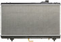 Engine Cooling Radiator Radiator CU1750 for 1995-1999 Toyota 1.5L (Paseo, Tercel)