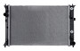 Engine Cooling Radiator Radiator CU2856 for 2006-2010 Ford/Lincoln/Mercury 3.0L 2.3L (Fusion, Zephyr, Milan)