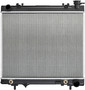 Engine Cooling Radiator Radiator CU2883 for 2005-2012 Dodge/Mitsubishi/Ram 4.7L 3.7L (Dakota, Raider)