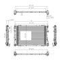 TYC Radiator 13040 for 2008-2012 Ford/Mercury 2.5L 2.3L (Escape, Mariner)
