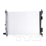 TYC Radiator 13253 for 2012-2017 Hyundai/Kia 1.6L (Accent, Rio)