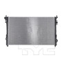 TYC Radiator 13143 for 2013-2015 Ford/Lincoln 3.5L 3.7L (Edge, MKX)