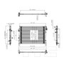 TYC Radiator 13084 for 2009-2020 Dodge 2.4L 3.6L (Journey)