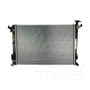 TYC Radiator 13150 for 2010-2016 Hyundai/Kia 2.0L 2.4L (Tucson, Sportage)