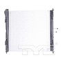 TYC Radiator 13189 for 2011-2015 Hyundai/Kia 2.0L (Sonata, Optima)