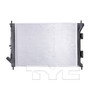 TYC Radiator 13333 for 2012-2014 Hyundai/Kia 1.8L 2.0L (Elantra, Elantra Coupe, Forte, Forte Koup)